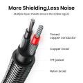 Ugreen RCA Cable HiFi Stereo 2RCA to 3.5mm Male to Male Audio Cable Cord AUX RCA Jack 3.5 Y Splitter for Amplifiers Audio Home Theater Cable RCA for Speakers iPod MP3 Player. 