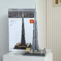 Odeez The Burj Khalifa Tower Dubai Construction Building Blocks Model 555 Pieces. 