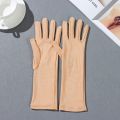1 Pair of Stylish and Functional: Driving Long Hijab Gloves for Men/Women/Girl Muslim Abaya Hand Gloves High-Quality and Versatile: Lady Sunscreen Gloves in Non-Slip Lace Ice Silk Material. 