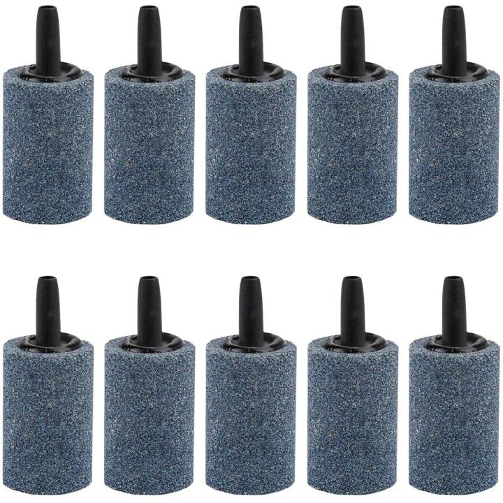 Bubble Stone For Aquarium Fish TankBubble Stone Aerator For Aquarium Fish Tank Pump Hydroponic Oxygen Cylinder Mini Air Pump 2.25 INCHES LONG CYLINDER SHAPE
