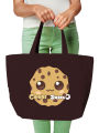 Vagile COOKIE SWIRL C Heavy Canvas Women Ladies Handbag Tote Purse Travel Large Shopping Bag Gift Idea. 