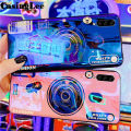Protect Cover For Samsung Galaxy A70 Case Shockproof Blu-ray Cute Camera Cartoon Design Silicone Phone Cases For Samsung A70 Back Cover For girls and Boys. 