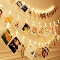 20 LED Photo Clip String Lights -- [ 3M fairy Light ] -- Photo Clips String Lights USB Powered Fairy Lights. 