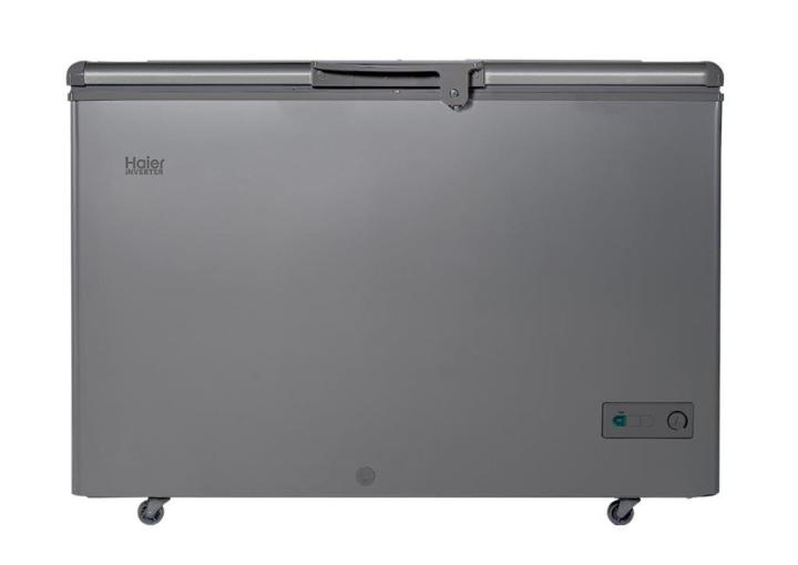 Haier 10.0 Cu Ft / Inverter / Single Door Series / HDF-285INV Grey (Inverter + Balanced Cooling + Super Freeze Function + Single Cabinet ) Deep Freezer / 10 Years Warranty