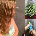 12 Pcs DIY Hair Curler 30Cm Wave Formers 2 Colors Wave Heatless Hair Curlers Styling Kit With Hooks Durable Beauty Makeup Tools. 
