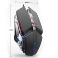 Gaming Mouse Full RGB Wired 6 Buttons Used for PC games and designing  use Black Full RGB. 