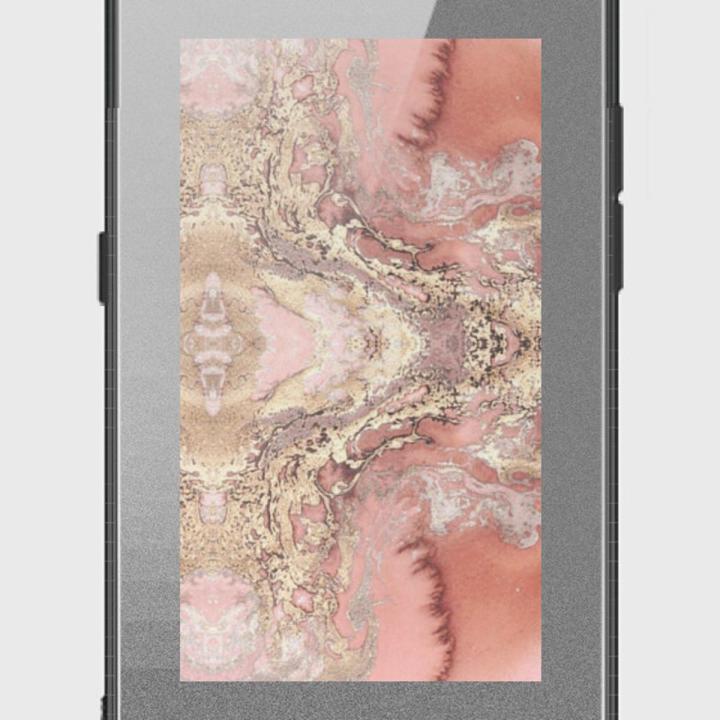 Samsung Galaxy A80 Cover - SkinLee HQ Infinity Glass Case (Soft) - Trendy Chic Rose Gold Marble - SKINLEE-147-1-638-351