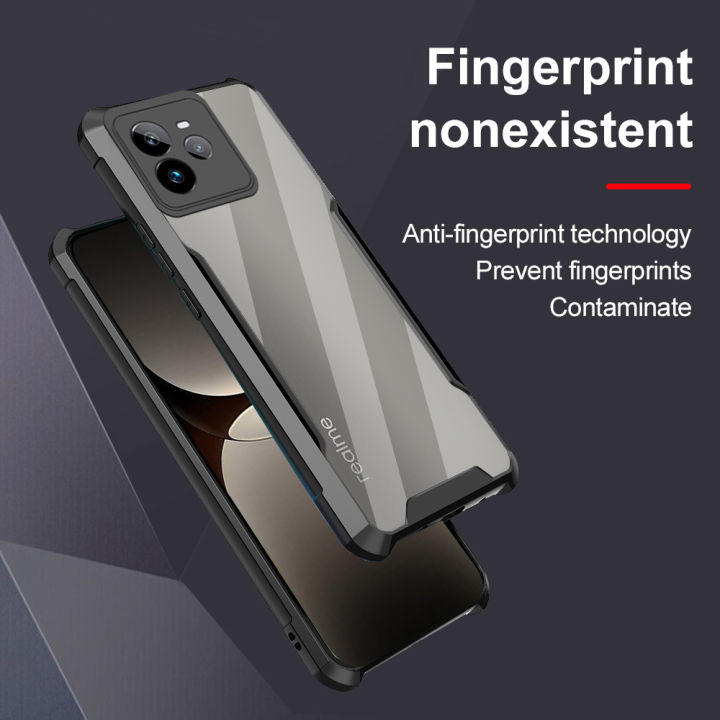 For Realme GT 7 Pro Acrylic Blade Phone Protective Back Case for 6.78 inches realme GT 7 pro gt 7 PRO Transparent Hard Protective Cover Shockproof and Drop Resistant