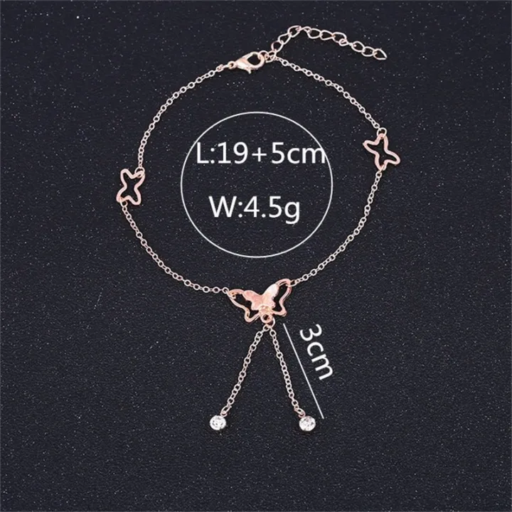 Butterfly%20Anklet%20Payal%20for%20girl%20Gold%20Simple%20Foot%20Bracelet%20-%20Image%208