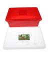 Multipurpose Rectangular Plastic Storage Box - Large. 