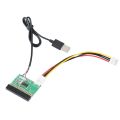 1.44MB 3.5inch Floppy Drive Connector 34 PIN 34P to USB Cable Adapter. 