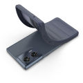 Lereach For Motorola Edge 50 Fusion Mobile Cover Liquid Silicone Skin-Friendy Concave-Panel Back Cover. 