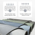 Bath Mat Water Absorbent Non-Slip, Water Absorbent Bath Carpet for Bathroom, Shower Room, Tub, Entryway, Kitchen, Sink - Random Colour. 