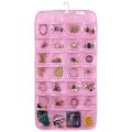 Fast Forward Jewelry Organizer Closet Organizer Hanging Storage 28 Clear PVC Pockets High Quality 75 GSM Non-Woven Fabric and PVC Material. 