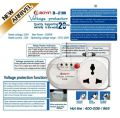 Voltage Protector B-2188 low & high best voltage protection Automatic Voltage Protector for LED TV / Refrigerators / Laptops / Air Conditioners / Oven And All other Home Appliances.. 