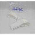 PLASTIC SOUP SPOONS IN WHITE COLOR PACK OF 30 SPOONS. 