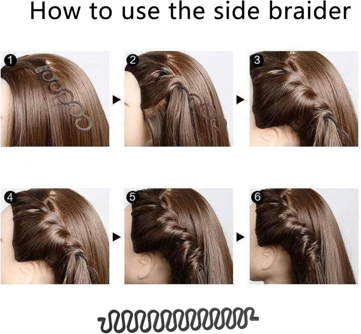 6%20Pcs%20Hair%20braiding%20tools-Including%20Hair%20braider,%20Zig%20Zag%20Pony%20tail%20maker,%20Hair%20Bun%20Hair%20styling%20comb%20and%20braiding%20accessories%20for%20Women%20-%20Image%207