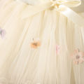 Summer New Girls' Baby Skirt Pommel Skirt With Hem Lace Flower Decoration Light Princess Skirt Gauze Skirt. 