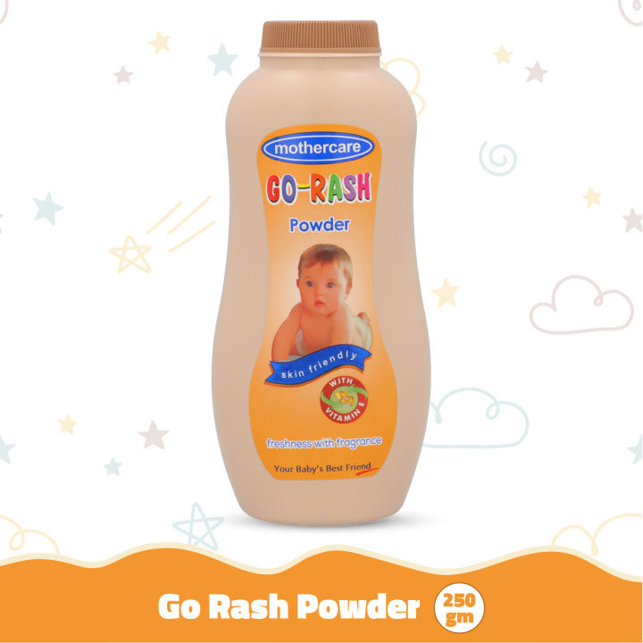 Mothercare Go Rash Baby Powder Large 250gm