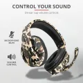 RAZOR - RGB Gaming Headphones 3.5mm With USB Earphone Surround Stereo Headphone for PC, PS4, Xbox One, Ergonomic Design Over Ear with Mic Professional Headset For Gaming - One Click Pick. 