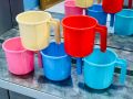 Mug / Bath Mug / Pure Plastic Bath Mug ( Large size )  1pc  Multicolors Available. 