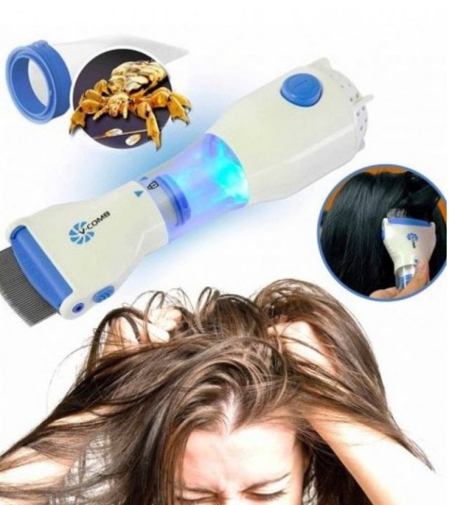 Zap Lice Instantly – V-Comb Electric Solution Lice-Free Living Starts ...