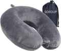 Neck Pillow for Travel, with Velvet Soft Washable Cover, Neck Pillow for Men and Women.. 