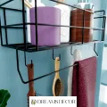 Multipurpose Bathroom Accessories shelf Wall Mounted Organizer Shampoo Storage Rack holder. 