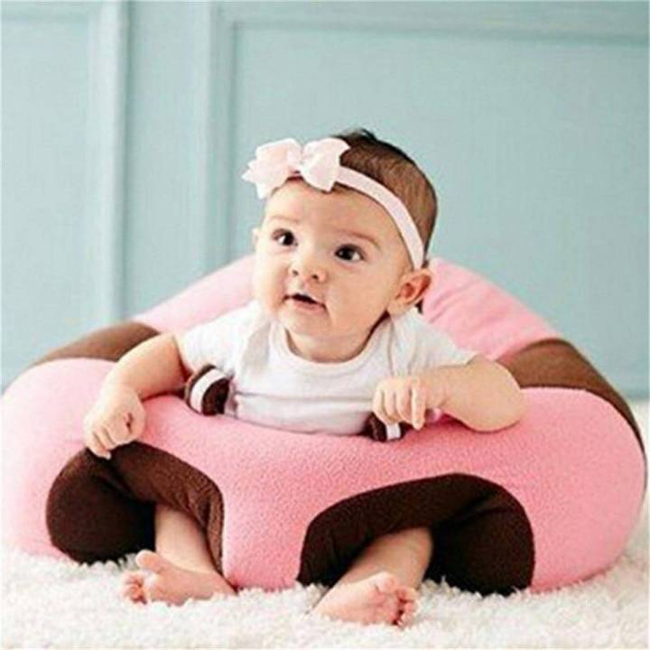 Baby Support Seat Plush Soft Baby Sofa Infant Learning To Sit Chair Soft Comfortable Baby Sofa For Baby KS Daraz.pk