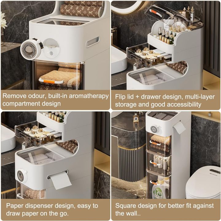 4%20Layer%20Slim%20Organizer%20Cabinet%20Bathroom%20Standing%20Cabinet,%20Bathroom%20Floor%20Cabinet%20with%20Drawers%20-%20Image%204