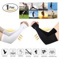2pack（1Pair) Compression Arm Sleeves Cooling Sun UV Protection Arm Cover with Anti-Slip Design for Outdoor Sports Golf, Basketball Sleeves for Men & Women to Cover Arms. 