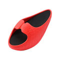Slimming Slippers Designer Ladies Sandals EVA Lightweight Indoor Thin Leg Red 27x12x12CM. 