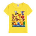 Zooba Battle Arena - Happy Kids T-Shirt Lovely Graphic T Shirt Kids Summer Short Sleeve T-shirt Y2K Tops Boy Girl Cartoon Tees. 
