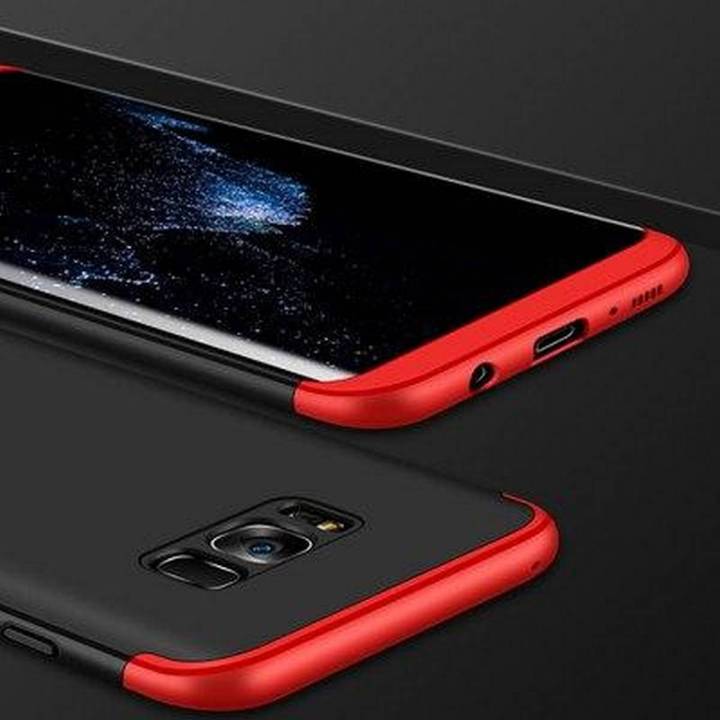 GKK 3 In 1 Matte Back Case For Samsung Galaxy S8 Plus 360 Degree