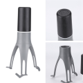 Black Grey Stirr Automatic Stirrer Automatic Pan Stirrer Handheld with LED Speed Indicator Black. 