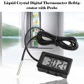Digital LCD Thermometer Mini WithTemperature Sensor Probe 1 Meter. 