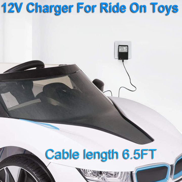 12v Charger For Ride On Toys Power Supply 12 Volt Kids Truck Bumper Car Jeep Tractor Motorcycle Dirt Bike Ride-On Toy