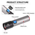 K31 Powerful T6 LED Flashlight Lamp Zoom Torch USB Rechargeable led Light Camping Lamp Flash Light Torch. 
