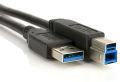 Super Speed USB 3.0 Type A to B Cable Genuine Branded. 