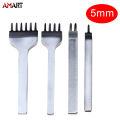 Leather Craft Tool Set Stainless Steel Hole Chisel Graving Stitching Punch Tools Kit. 