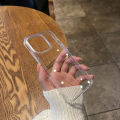 【EmotionaE】Luxury Transparent Soft Acrylic Phone Case For iPhone 15 14 13 12 11 Pro Max XS X XR 7 8 Plus Mini Shockproof Protective Cover. 