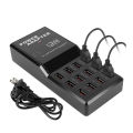 12-Port USB Fast Charger, High-Speed Charging, Multi-Device Support. 