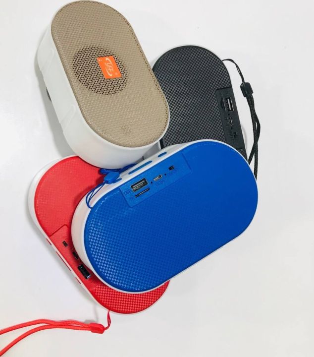 L-003 Portable Rechargeable Wireless Bluetooth Speaker With FM