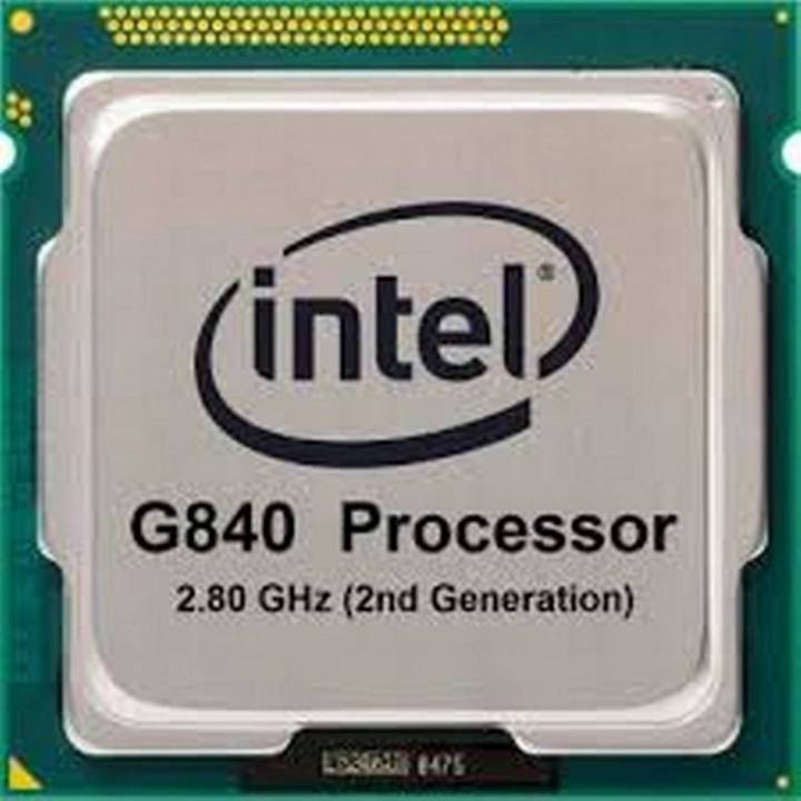 Intel Pentium G840 Sandy Bridge Second Generation Dual Core 2.8 GHz LGA 1155 65W Desktop Processor Intel HD Graphics 2000 ( Branded Used )
