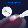 Ultrasonic Dental Scaler + 5D Teeth Whitening Strip Tooth Cleaner Set Calculus Plaque Scaler Tartar Stains Dental Stone Remover. 