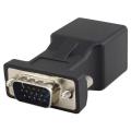 VGA Extender Male To LAN CAT5 CAT6 RJ45 Network Cable Adapter. 