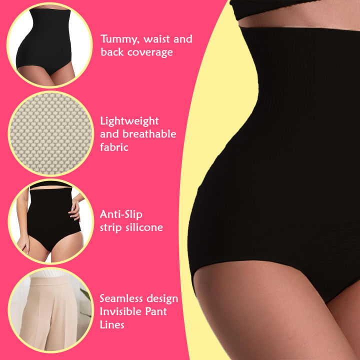 SHOPBOP%20Women%20Body%20Shaper%20Panties%20High%20Waist%20seamless%20tummy%20Belly%20Control%20Waist%20Slimming%20Pants%20Shapewear%20Girdle%20Underwear%20Waist%20Trainer%20-%20Image%204