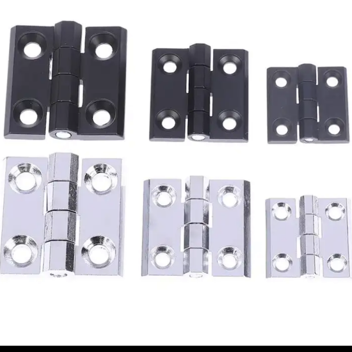 40/50/60mm Zinc Alloy Square Folding Hinge Surface Mounted Hinge Distribution Cabinet Industrial Power Cabinet Hinge