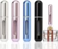 NC - 1 Piece - Portable Mini Refillable Perfume Atomizer Bottle, Travel Decant Sprayer Bottle, Refillable Scent Pump Case, 5ml size Perfume Atomizer Spray Bottle, Perfume Atomizer. 