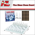 Glass Chess board crystal chees board Game Set Glass Chess Pieces Crystal Mirror Chess Board Contemporary Chess. 